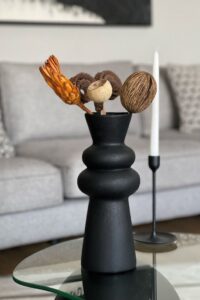 mom boru seramik vazo, mekanınıza enerji ve…